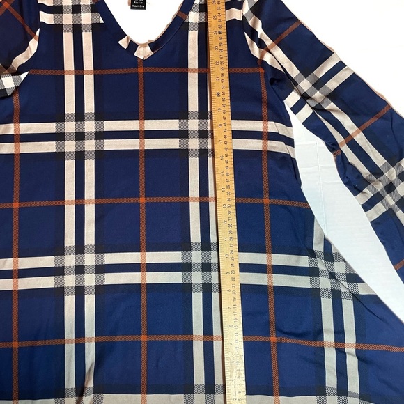 Lildy Tunic Top Women Long Sleeve Block Casual Swing Loose Fit Top Small-Medium - Picture 6 of 15